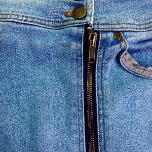 Vintage DKNY denim mini skirt